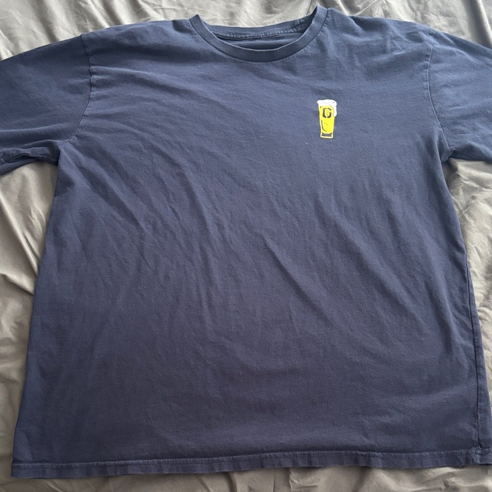 Men's Blue Genesee Brewing Company T-Shirt